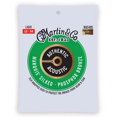 C.F. Martin&CO.EST.1833 Phosphor Bronze Light 弦, 單一顏色, 1個, MA540S