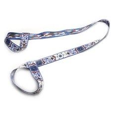 Togram Plus 瑜珈墊綁帶, 1個, 藍白色