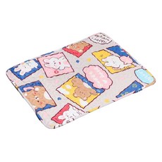 데이소이 반려동물 사계절 편안한 방석 매트, 01 토끼 곰돌이, 1개