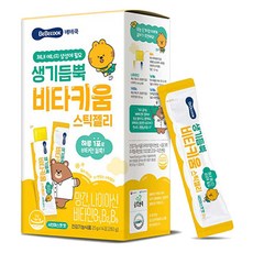 BEBECOOK 活力滿滿維他命成長果凍棒 14入, 活力維他命果凍棒, 1個, 280g