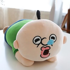 빵빵이 모찌 인형 쿠션, 1개, 혼합색상, 25cm