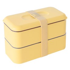 네이쳐리빙 슈가봉봉 스텐 2단 직장인 도시락통, 버터, 1개