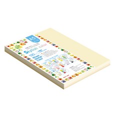 종이문화 스타일리쉬 얇은 혼합색지 120g 11 SN Natural Tone, 80개, A5