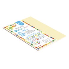 종이문화 스타일리쉬 얇은 혼합색지 120g 11 SN Natural Tone, 20개, A3