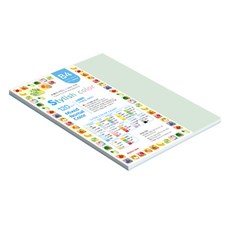 종이문화 스타일리쉬 얇은 혼합색지 120g 06 SN Blue Tone, B4, 33개