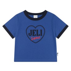 Jelistudio 女童款果凍愛心短袖T恤