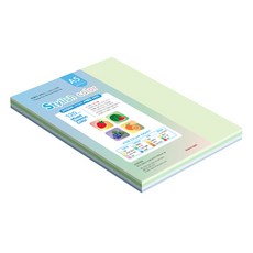 종이문화 스타일리쉬 얇은 혼합색지 120g 01 SS Spring, 80개, A5