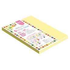 paperculture SN 時尚一般款 厚磅混合色紙 205g 04 黃色調, B5, 40個