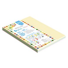 paperculture 時尚薄款混色紙 120g 01 SN Popular Tone, 80個, A5