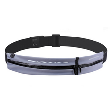 ADUNE 纖薄防水魔鬼氈運動腰帶, 灰色, 1個