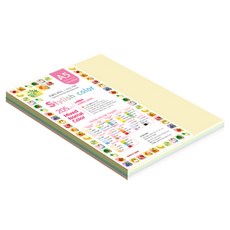 paperculture SN 時尚普通厚磅混合色紙 205g 01 Popular Tone Shallow, 50個, A5