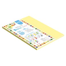 paperculture 時尚薄款混色紙 120g 04 SN 黃色調, A4, 40個