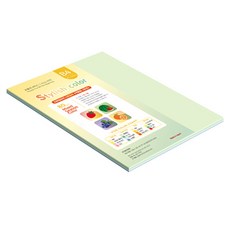 종이문화 스타일리쉬 얇은 혼합색지 14 SS Summer 80g, B4, 53개