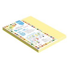종이문화 스타일리쉬 얇은 혼합색지 120g 04 SN Yellow Tone, 65개, B5