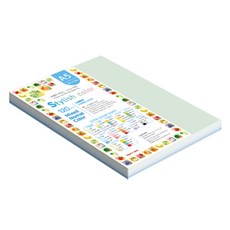 종이문화 스타일리쉬 얇은 혼합색지 120g 06 SN Blue Tone, A5, 80개