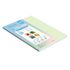 종이문화 스타일리쉬 얇은 혼합색지 120g 01 SS Spring, 40개, A4