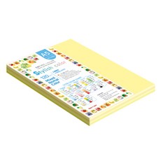 종이문화 스타일리쉬 얇은 혼합색지 120g 04 SN Yellow Tone, 80개, A5