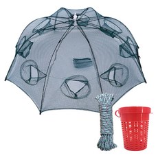 8孔全發+繩子+誘餌桶組, 混色