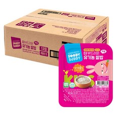 foodybuddy 孩童即食飯, 12個, 140g, 極香軟口感