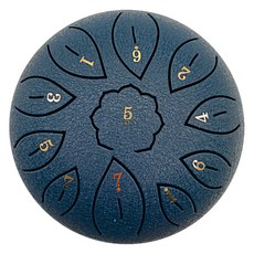 Moller 鋼製11音C調空靈鼓完整套組 深藍色, 1套, MTD-11