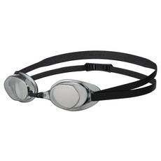 Phoenix Tomcat 無墊圈鏡面泳鏡 PR-201M, 黑色