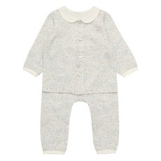 Tartine et Chocolat 嬰幼兒 BL 素色家居服上下套裝