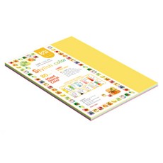 종이문화 스타일리쉬 얇은 혼합색지 80g No 12 SN Vivid Tone, 45개, 8절