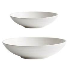 Modern G 簡約日式麵碗 小+大組合 YJ702, 1套, 白色