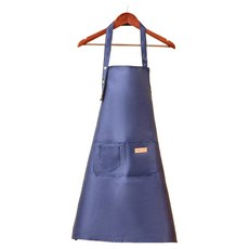 BOACUP 防潑水 口袋圍裙, 1件, 藏青色