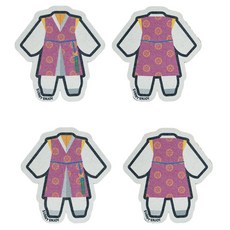 써니엔조이 제로웨이스트 셀룰로오스 남자 한복 수세미 2종 세트, 2세트