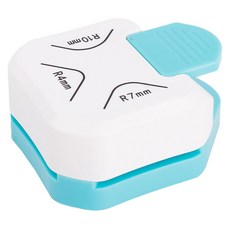 KOKA 圓角打孔器 白色, 1個, 圓角