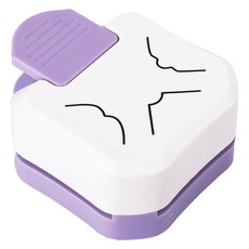KOKA 圓角打洞器 紫色, 形狀, 1個