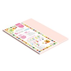 종이문화 스타일리쉬 두꺼운 혼합색지 07 SN Pink Tone 205g, 17개, 8절
