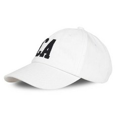 luxgolf 男女通用字母貼片高爾夫球帽 LXACC010, 白色, 1個