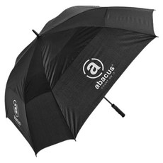 abacus Square 雙層傘篷自動長柄傘 AT01UBU7840, 黑色, 1個