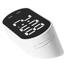 비투윈 귀여운 탁상시계, 흰색