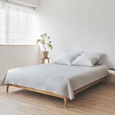 슬라운드 에어쿨 부드러운 초냉감 시원한 차렵이불, 그레이