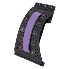 Hudion 4段可調磁性指壓伸展板, 紫黑色