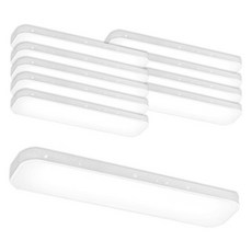 초슬림 루이 홀 주방등 소 30W 10p, 화이트 + 주광색