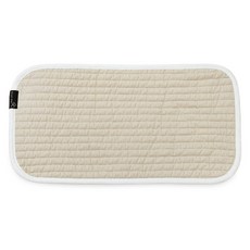 BEBESMITH 新生兒莫代爾枕頭枕墊套, 米色