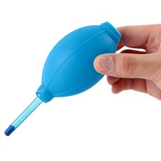 컴스 클리너 먼지제거 카메라 렌즈청소 고무 에어펌프 블루, ACIT940, 1개