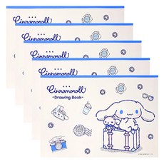 PINK MANGO 三麗鷗可撕式畫本 130g 大耳狗喜拿, 345 x 240 mm, 5個