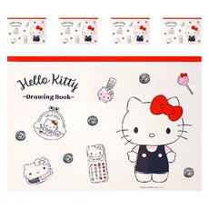 三麗鷗 可撕式繪圖本 Hello Kitty, 345 x 240 mm, 5個