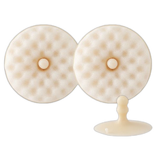 하이엉클 주방 설거지 도넛 수세미 2p + 전용 수세미걸이 세트, 1세트