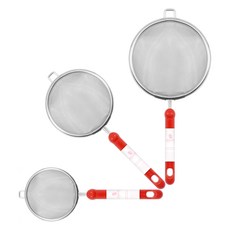 appety 日本製紅柄麵粉篩3件組, 1套