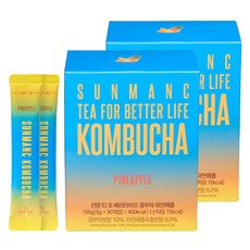 SUNMANC 康普茶 鳳梨口味, 5g, 2個, 30入
