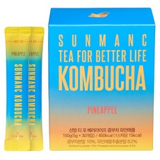 SUNMANC 康普茶 鳳梨口味, 5g, 1個, 30入