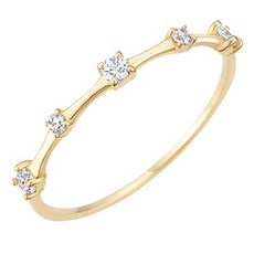 해수엘 여성용 14K 골드 반지 HS.TR02