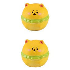 라벤티아 귀여운 빵 강아지 피규어 2p, 타입6