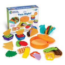 Learning Resources New Sprouts墨西哥玉米餅之夜食物模型 LER9748, 1個, 混合顏色